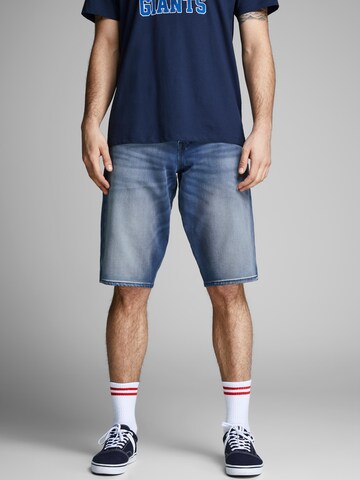 Regular Jean JACK & JONES en bleu : devant