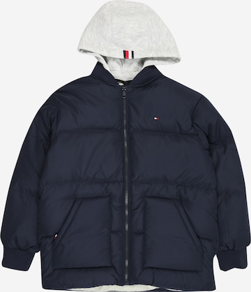 mėlyna TOMMY HILFIGER Žieminė striukė: priekis