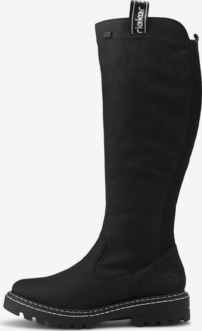 Bottes Rieker en noir : devant