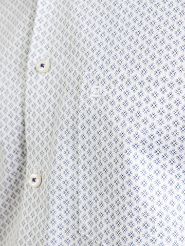 OLYMP Slim fit Button Up Shirt 'No 6 Six' in White