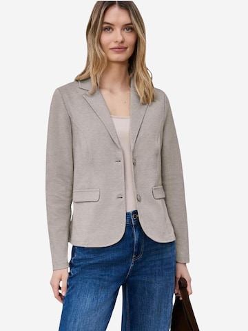 Blazer 'QR Basic Blazer 212949' di STREET ONE in beige: frontale
