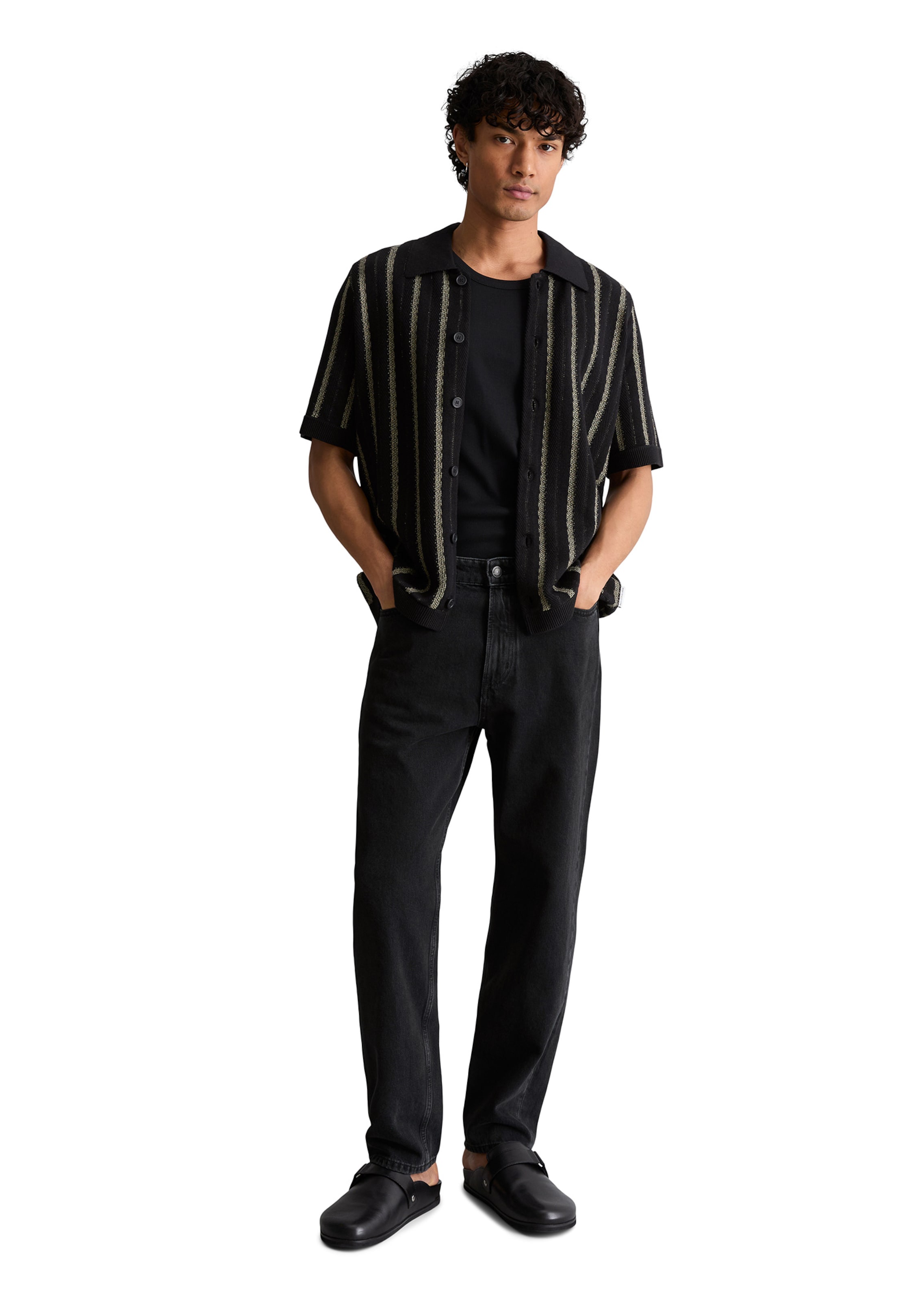 Marc O'Polo DENIM Strickjacke in Schwarz