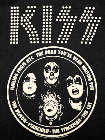 Sweat-shirt 'Kiss - Band  Sweatshirt' Kiss en noir