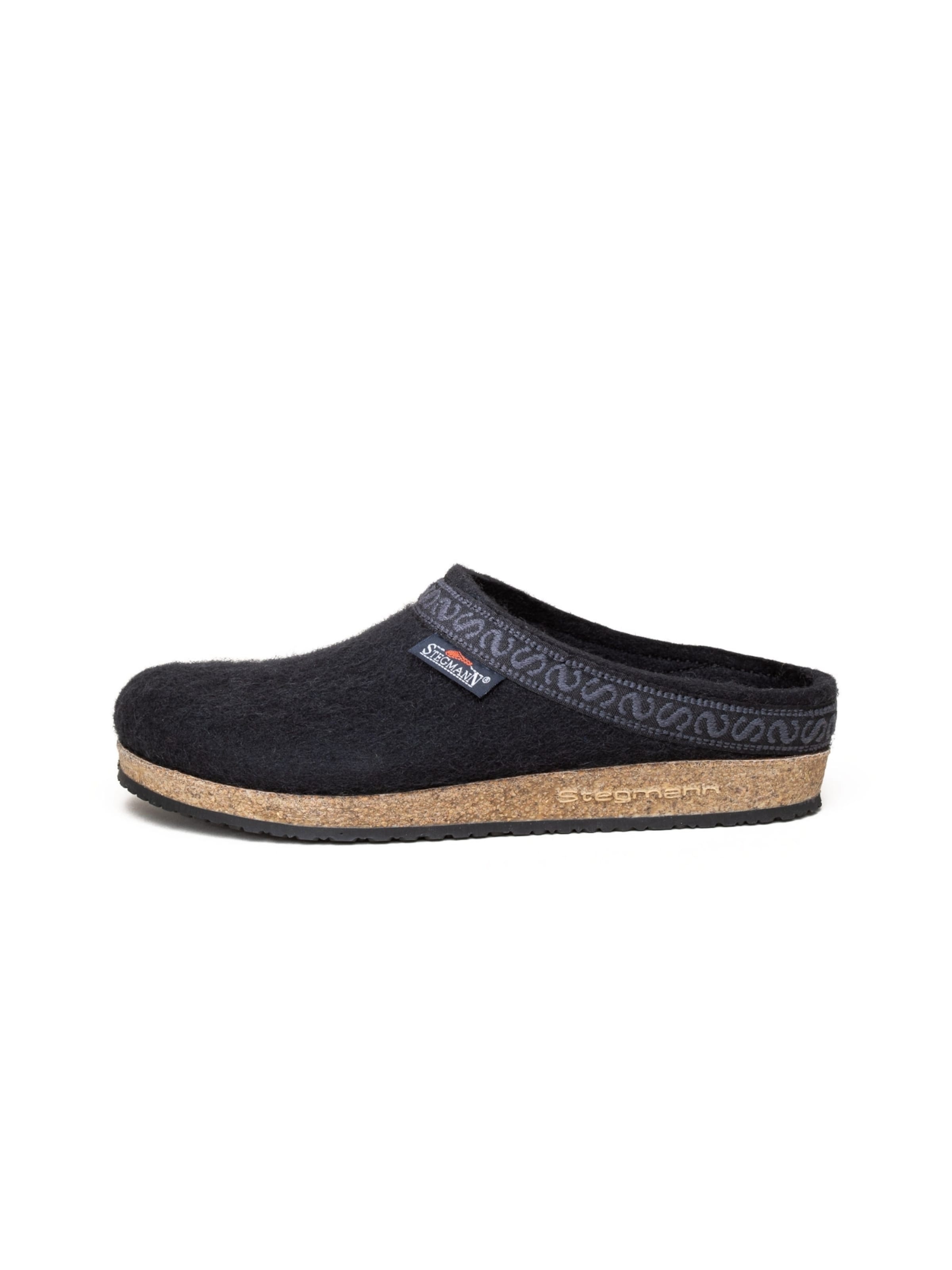 Stegmann Clogs 'Filzclogs Stegmann 108' in Black