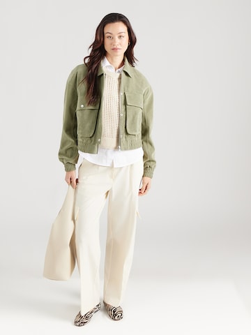 TOPSHOP Overgangsjakke 'ISABELLA' i grøn