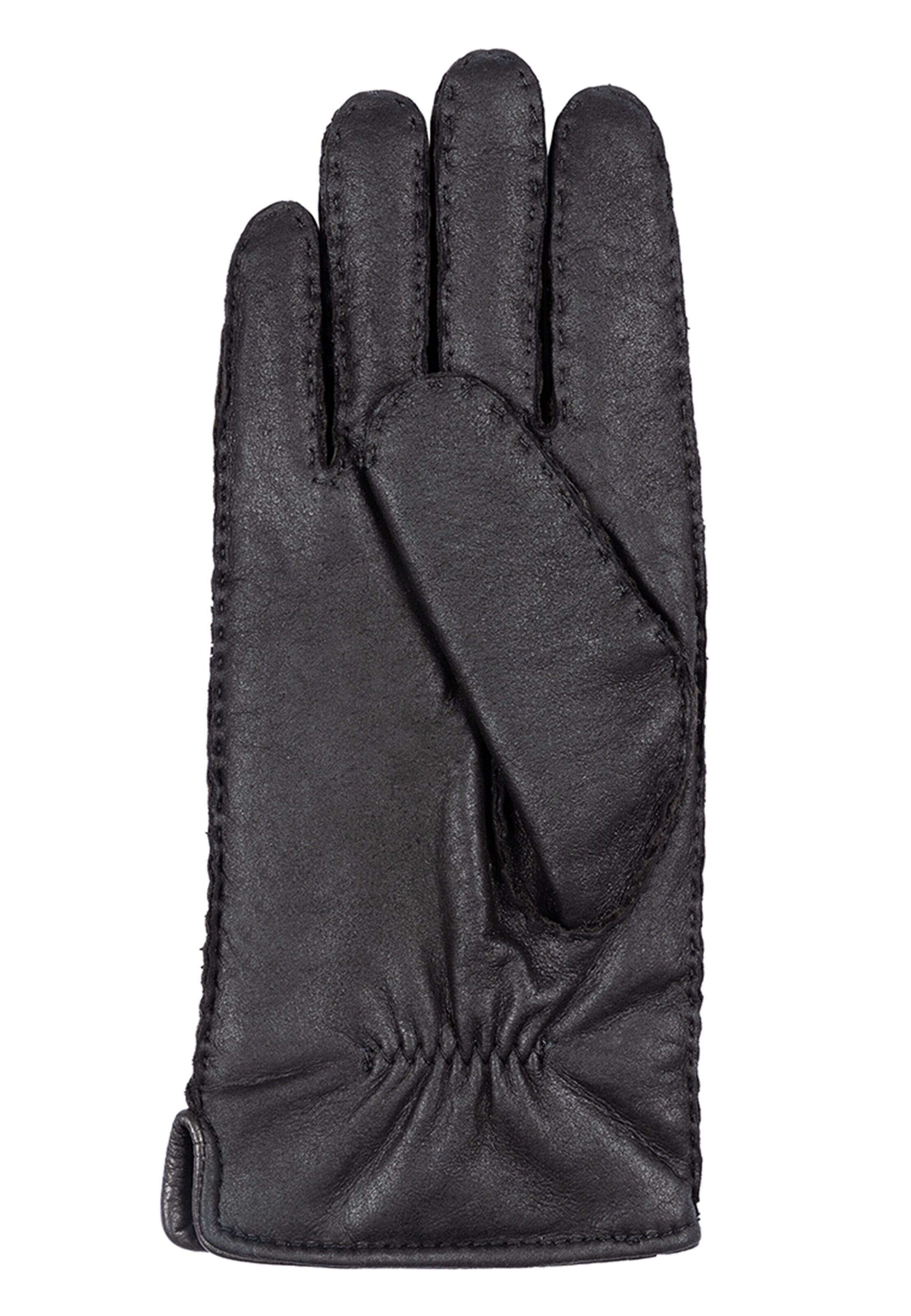 Werner Christ Vingerhandschoenen 'John' in Zwart