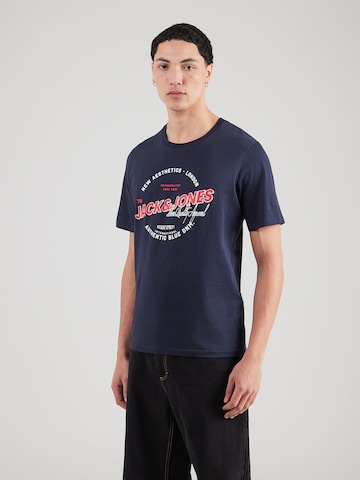 JACK & JONES Shirt in Blue: front