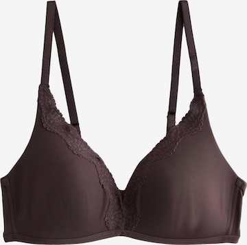 NextTrokutasti Grudnjak 'N.Premium' - smeđa boja: prednji dio