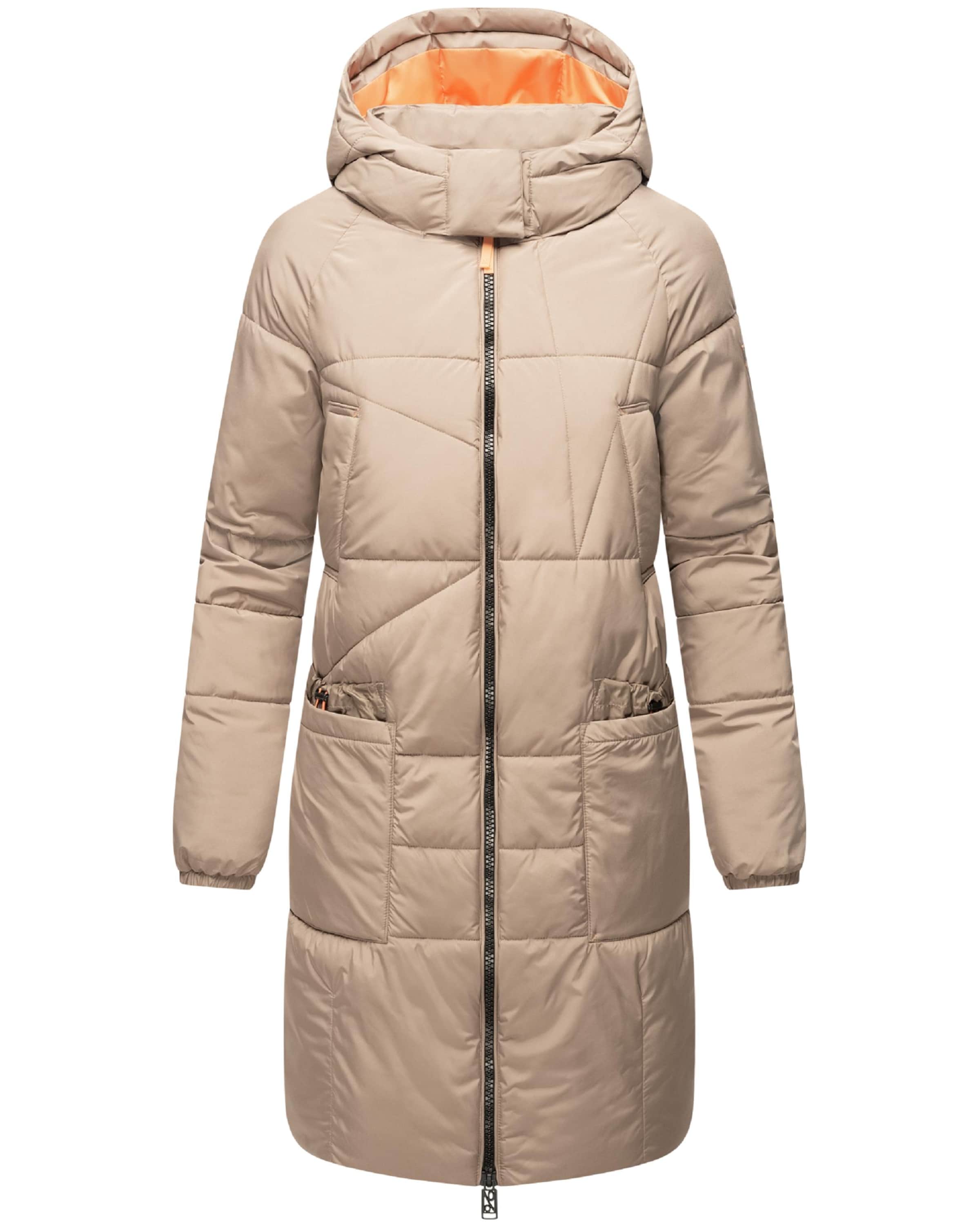 NAVAHOO Winter coat 'Bliblablubb 14' in Grey: front