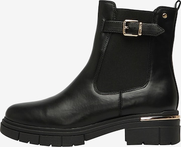 Stivaletto di s.Oliver in nero: frontale