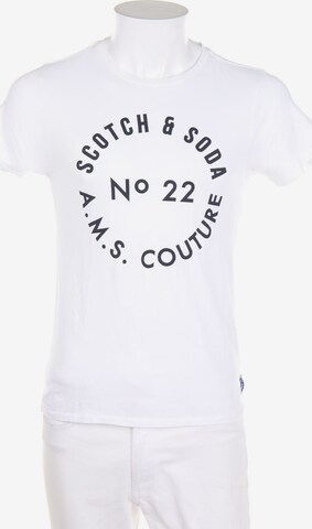 SCOTCH & SODA T-Shirt XS in Weiß: predná strana