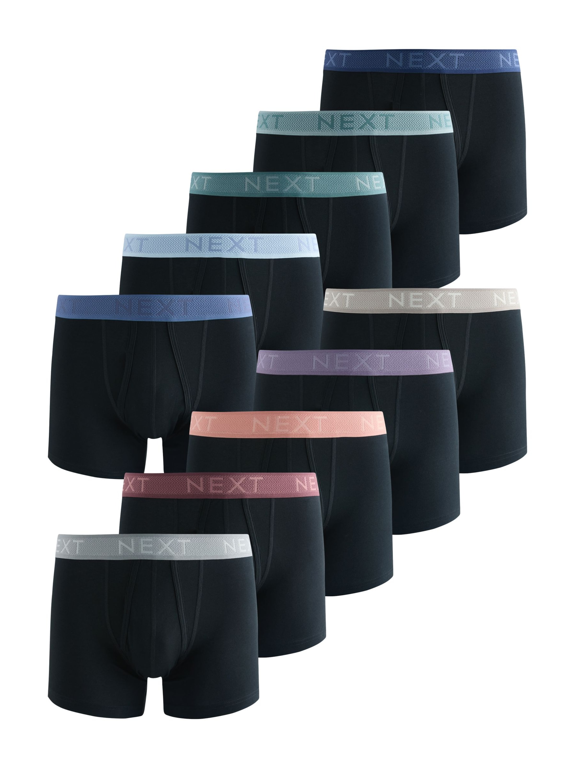 Boxers Next en noir : devant