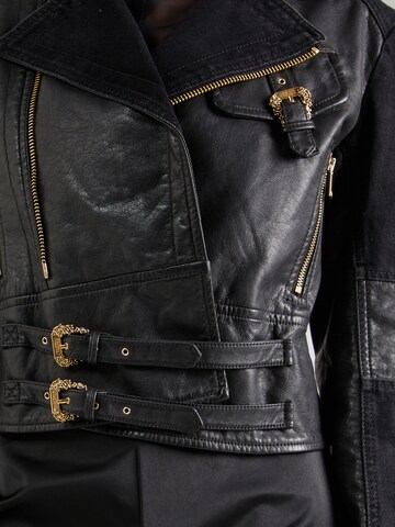 Veste mi-saison Versace Jeans Couture en noir