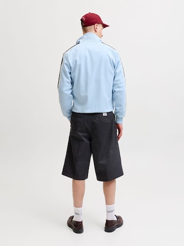 JACK & JONES - Sudadera con cremallera en azul