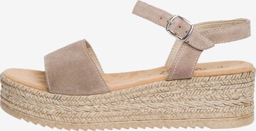 s.Oliver Sandale in Beige