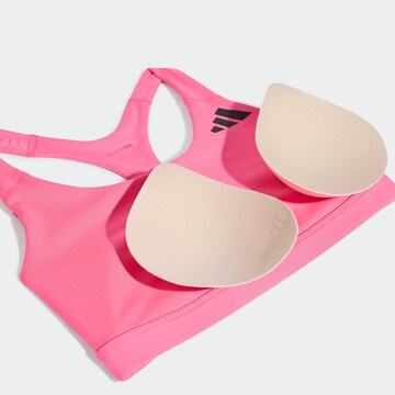 ADIDAS PERFORMANCE Bralette Sports Bra in Pink