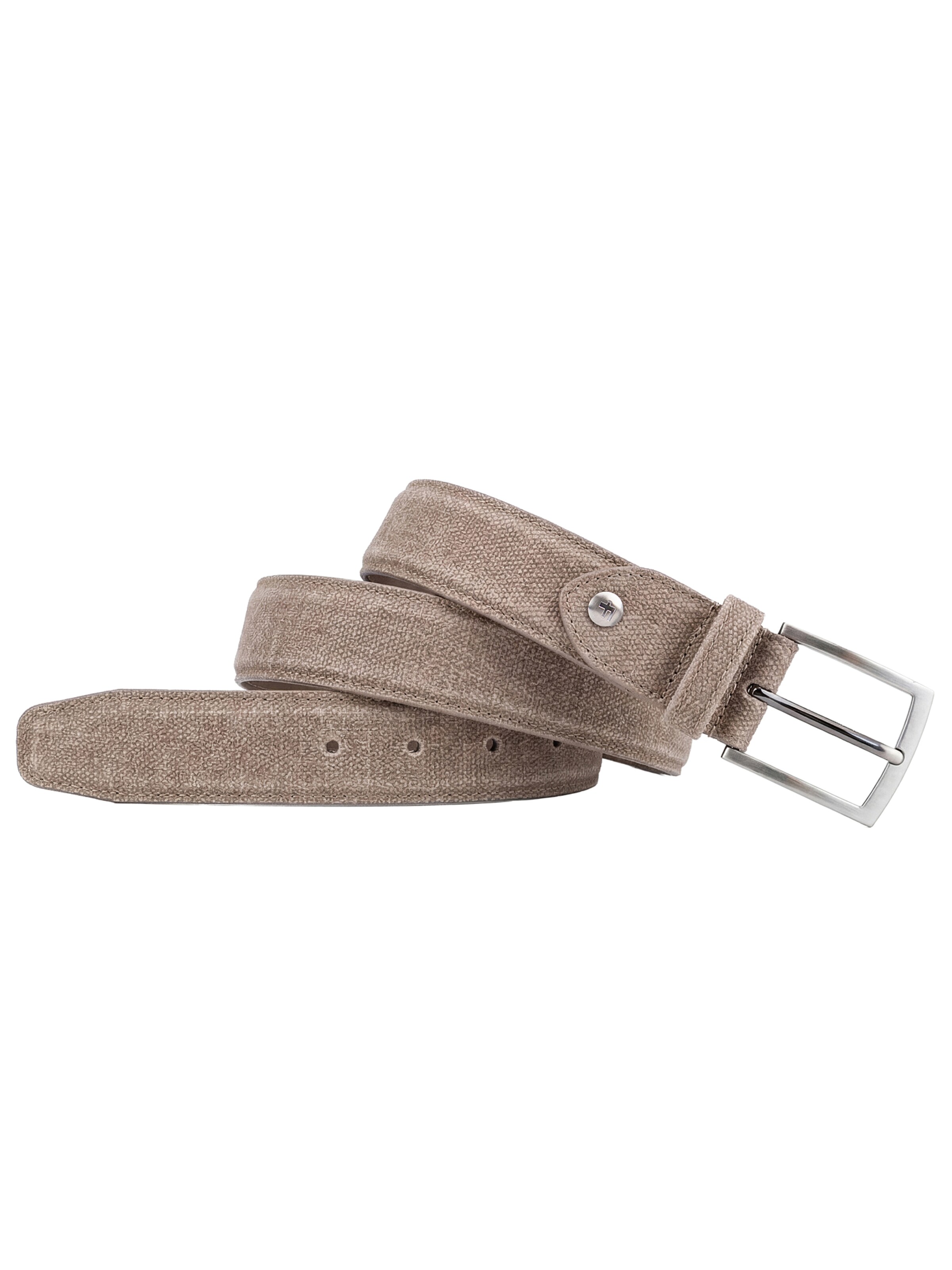 Floris van Bommel Belt 'DE BELTER 53' in Beige: front