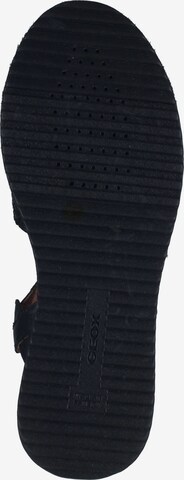 GEOX Sandalen met riem in Zwart