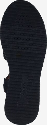 GEOX Sandale in Schwarz