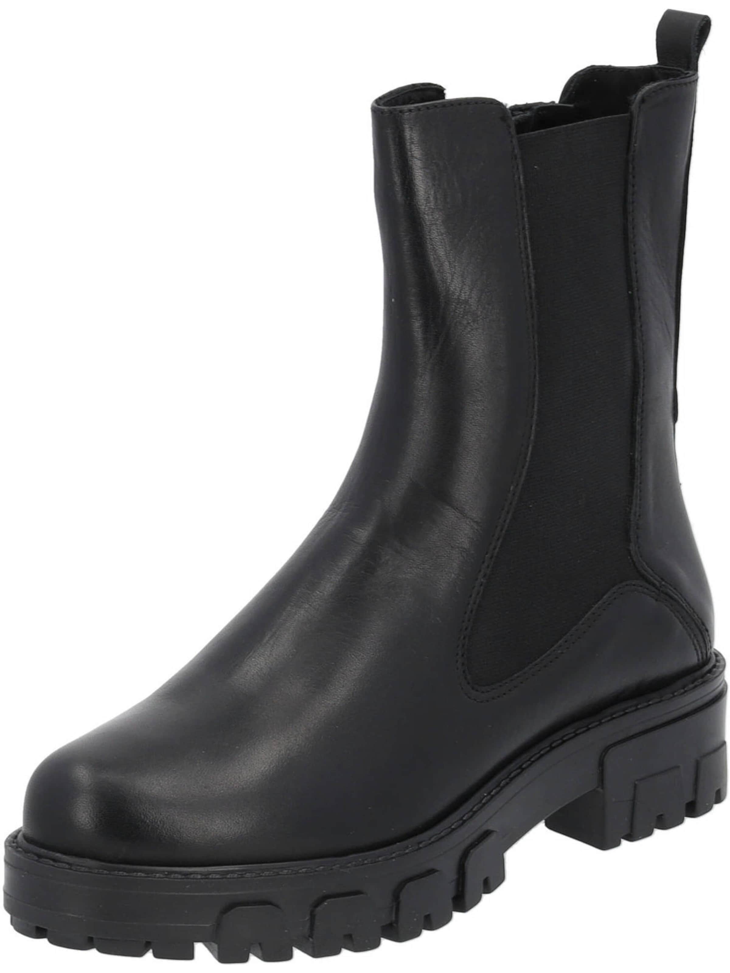 Palado Chelsea boots 'Luiesl' in Zwart: voorkant