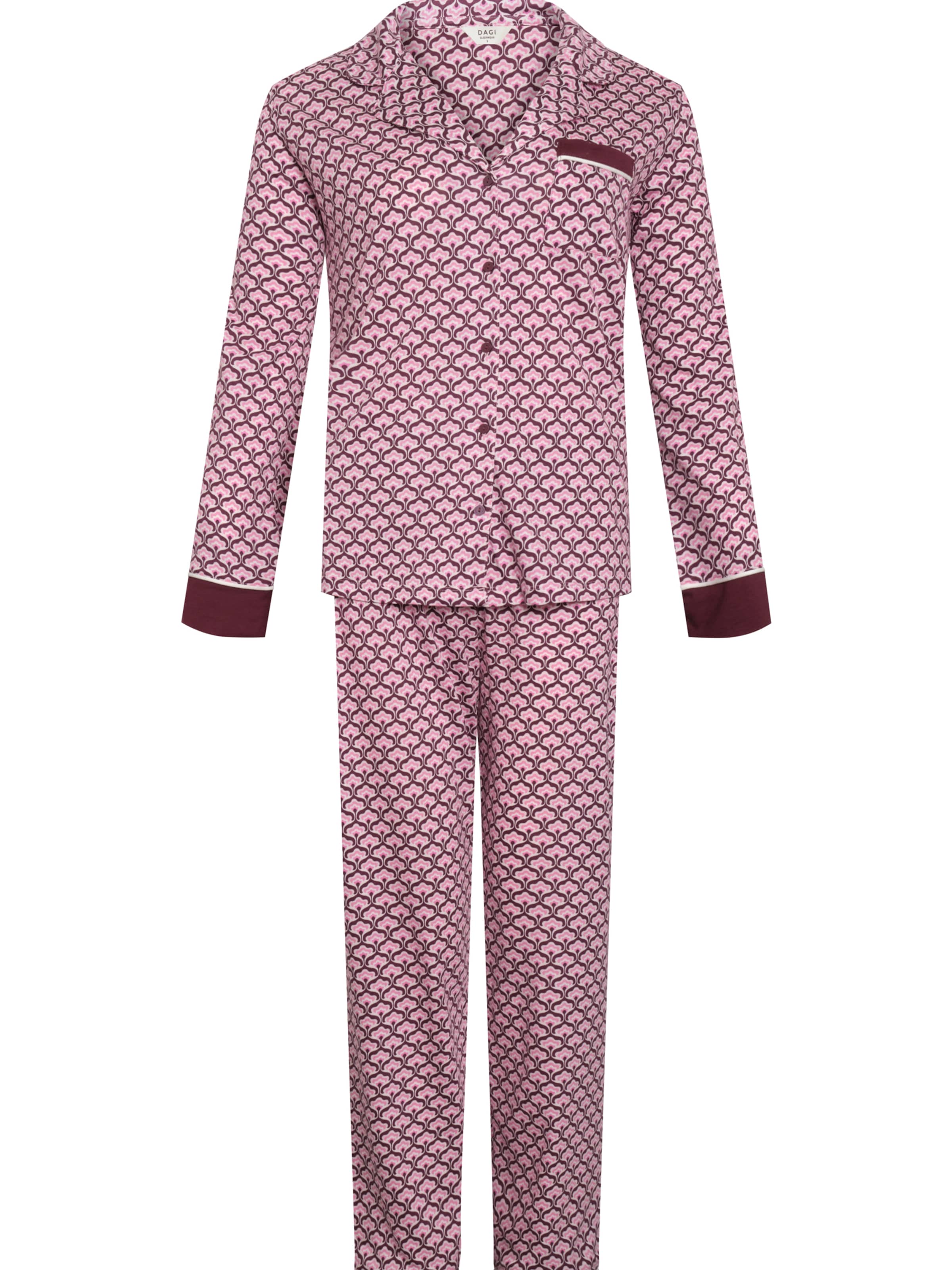 Dagi Pyjamas i lila: framsida