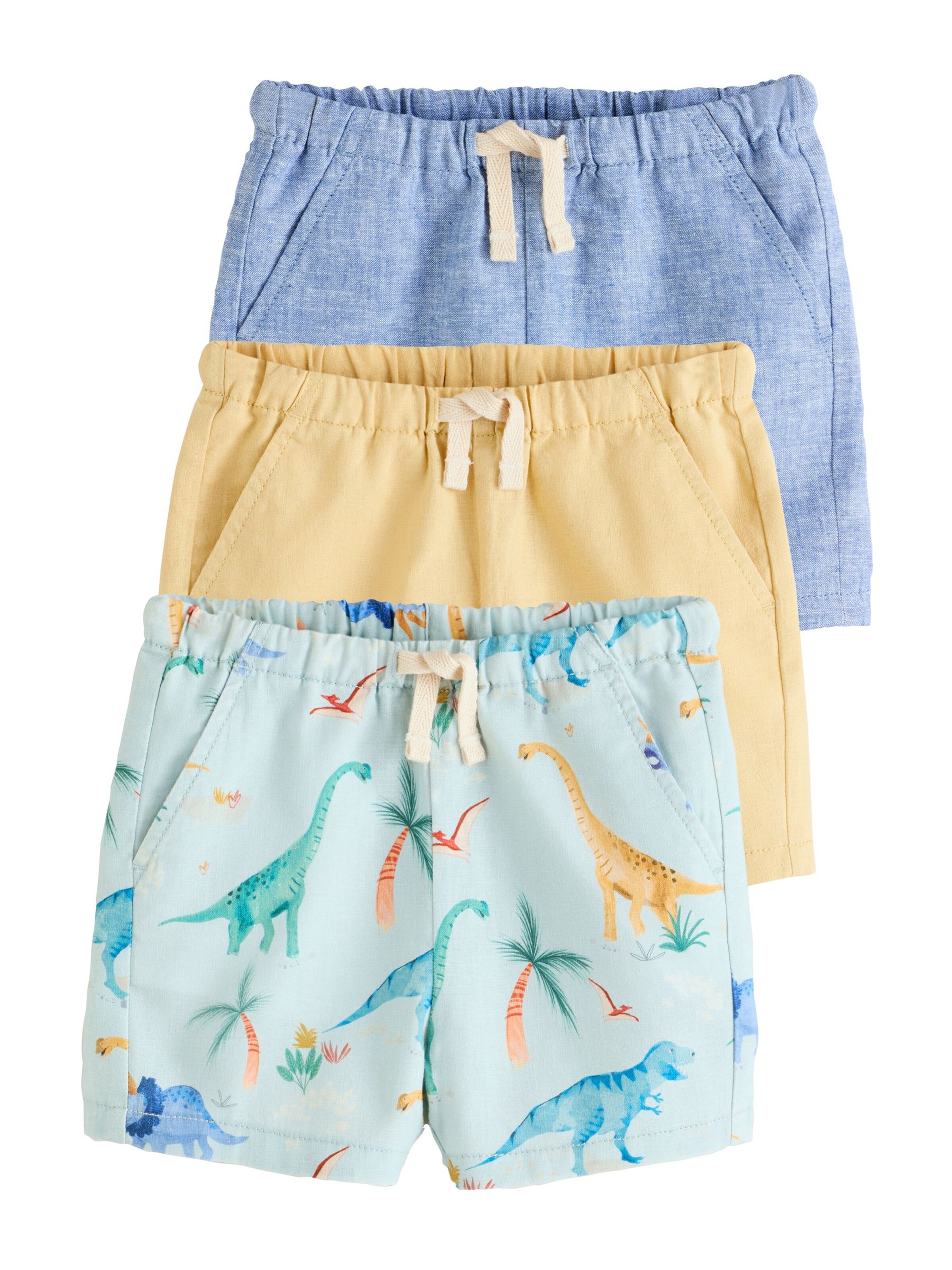 Next Regular Broek in Blauw: voorkant