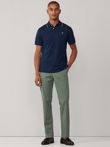 Regular Pantalon à plis 'Sanderson' Hackett London en vert