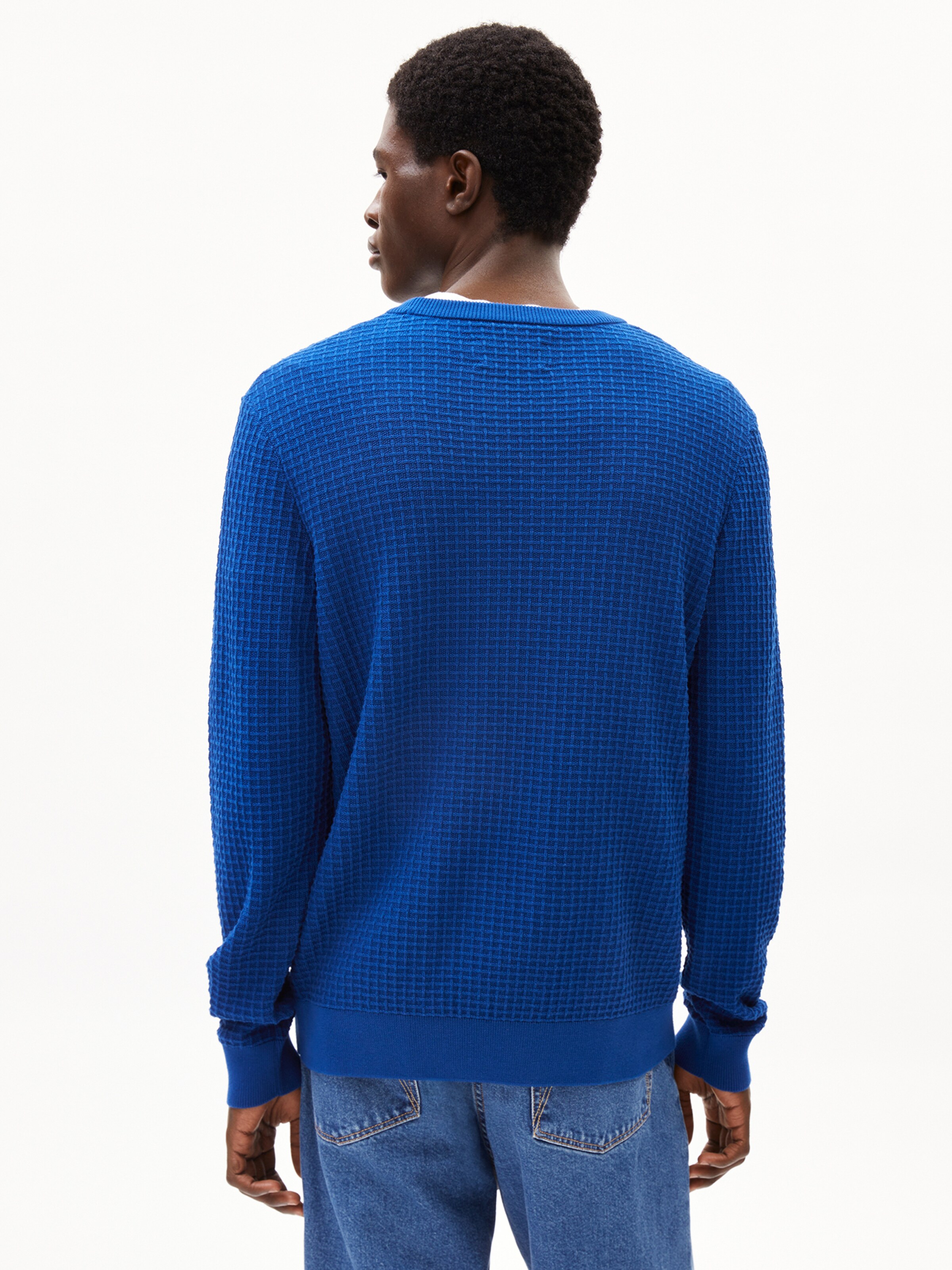 ARMEDANGELS Sweater ' GRAAN ' in Blue: front