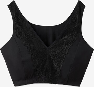 SHEEGO Bustier BH in Schwarz: predná strana