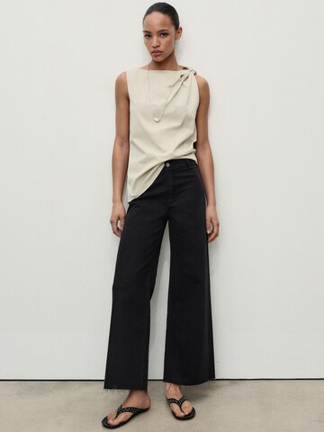 MANGO Loose fit Jeans 'CATHERIN' in Black