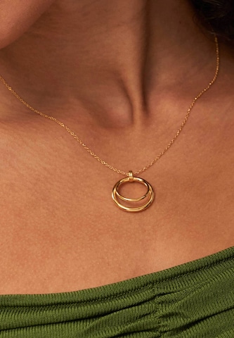 Stilnest Pendant in Gold: front