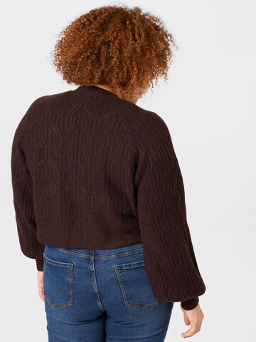 Cotton On Curve Knit cardigan in Brown