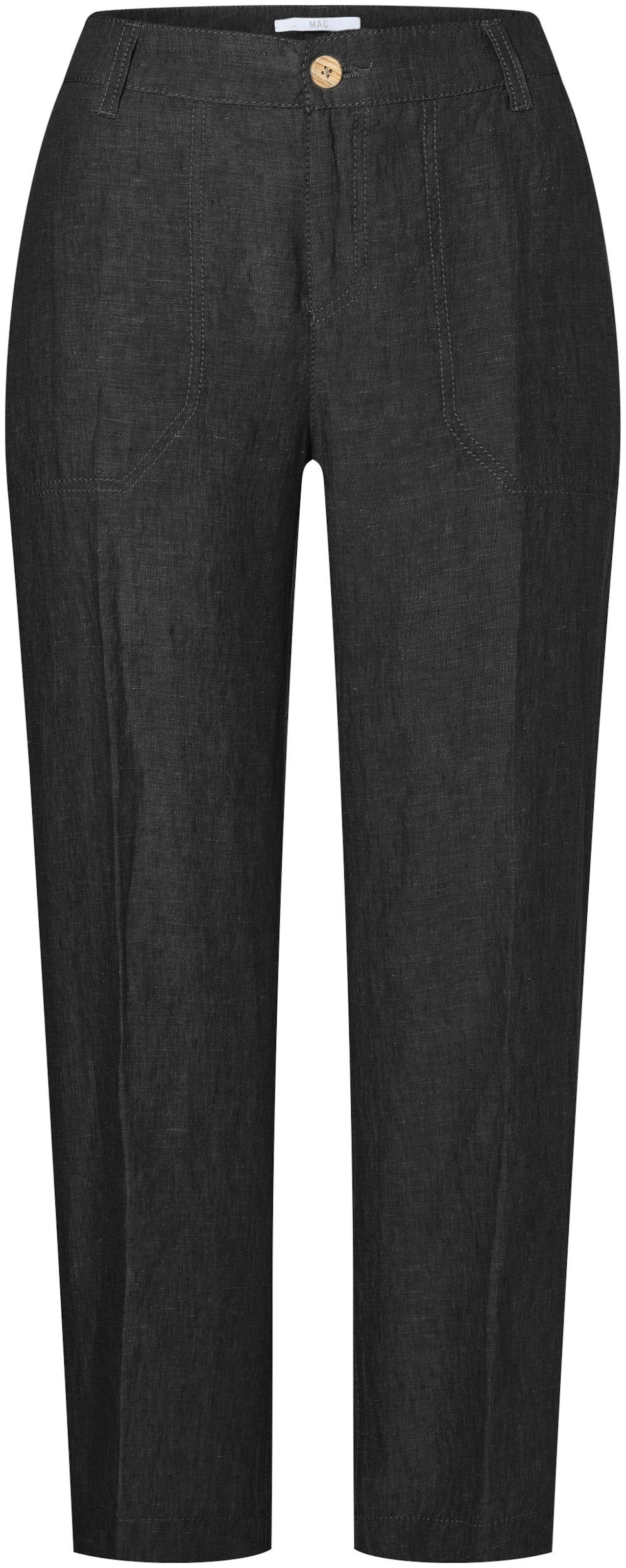 MAC Hose 'Nora' in Schwarz: Vorderseite