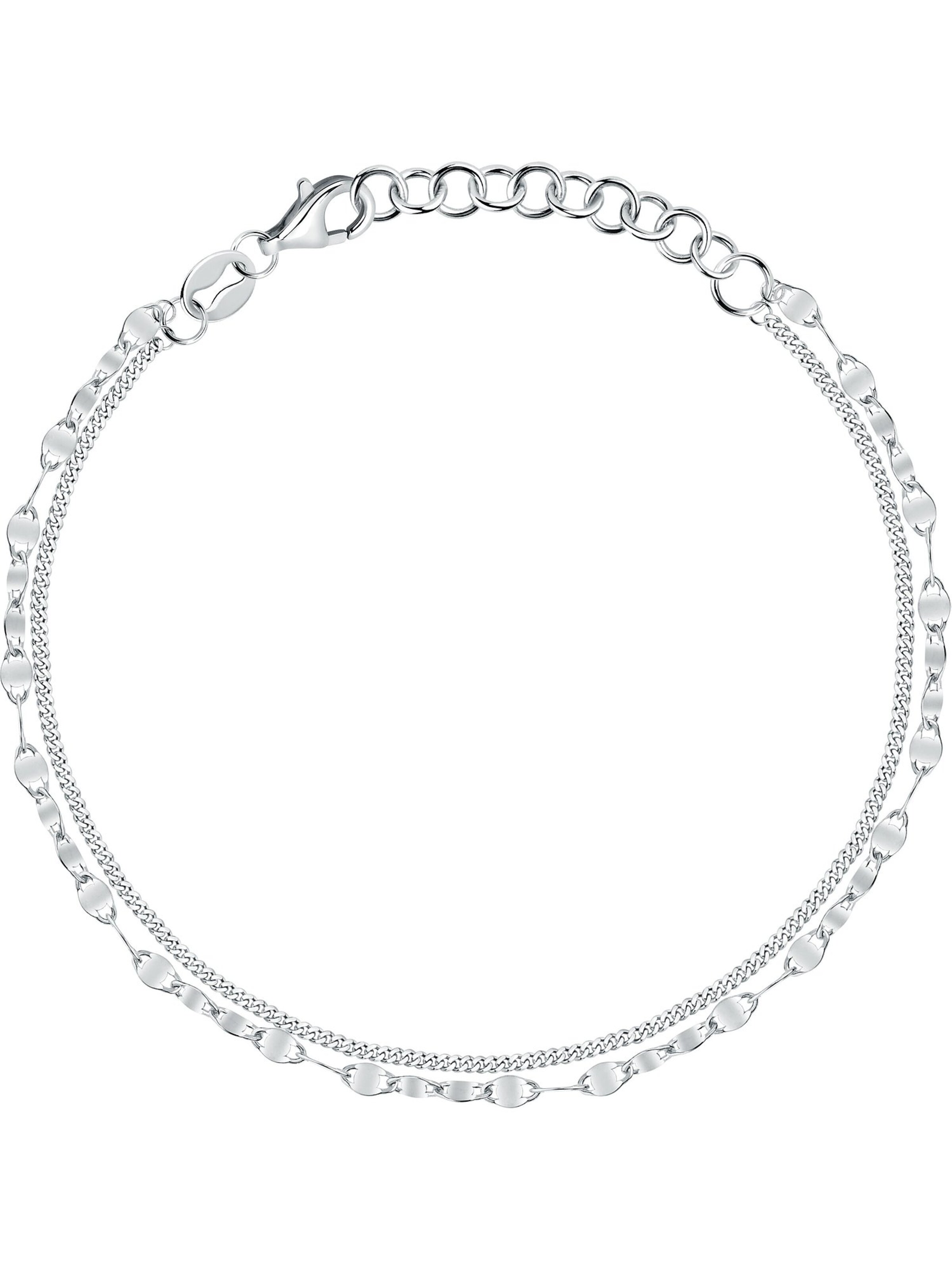 FAVS Armband in Silber: Vorderseite