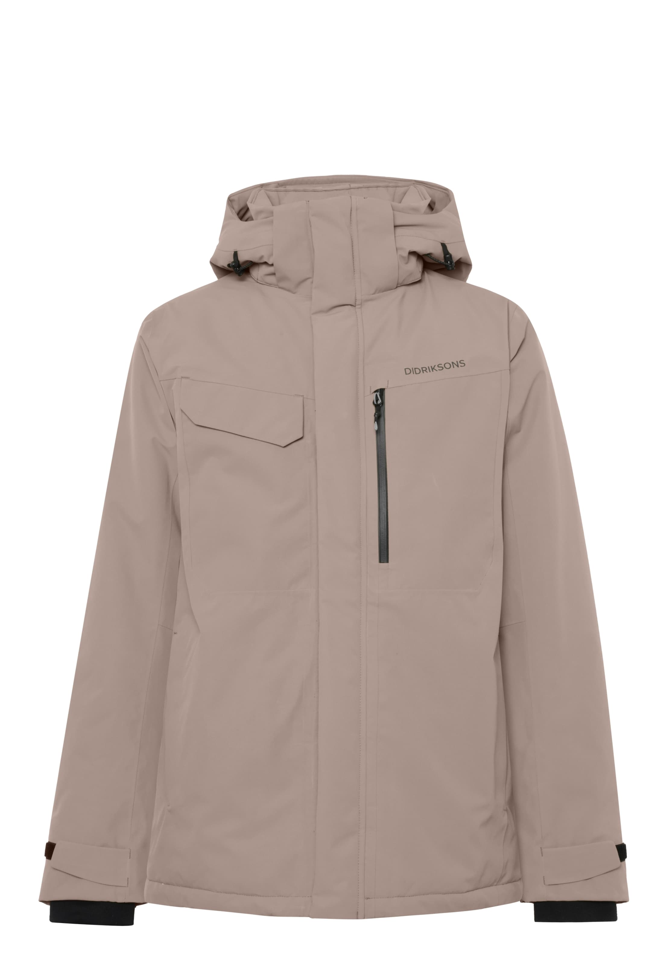 Didriksons Winter Jacket 'STEFAN' in Grey: front
