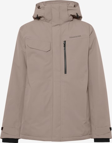 Didriksons Winter Jacket 'STEFAN' in Grey: front