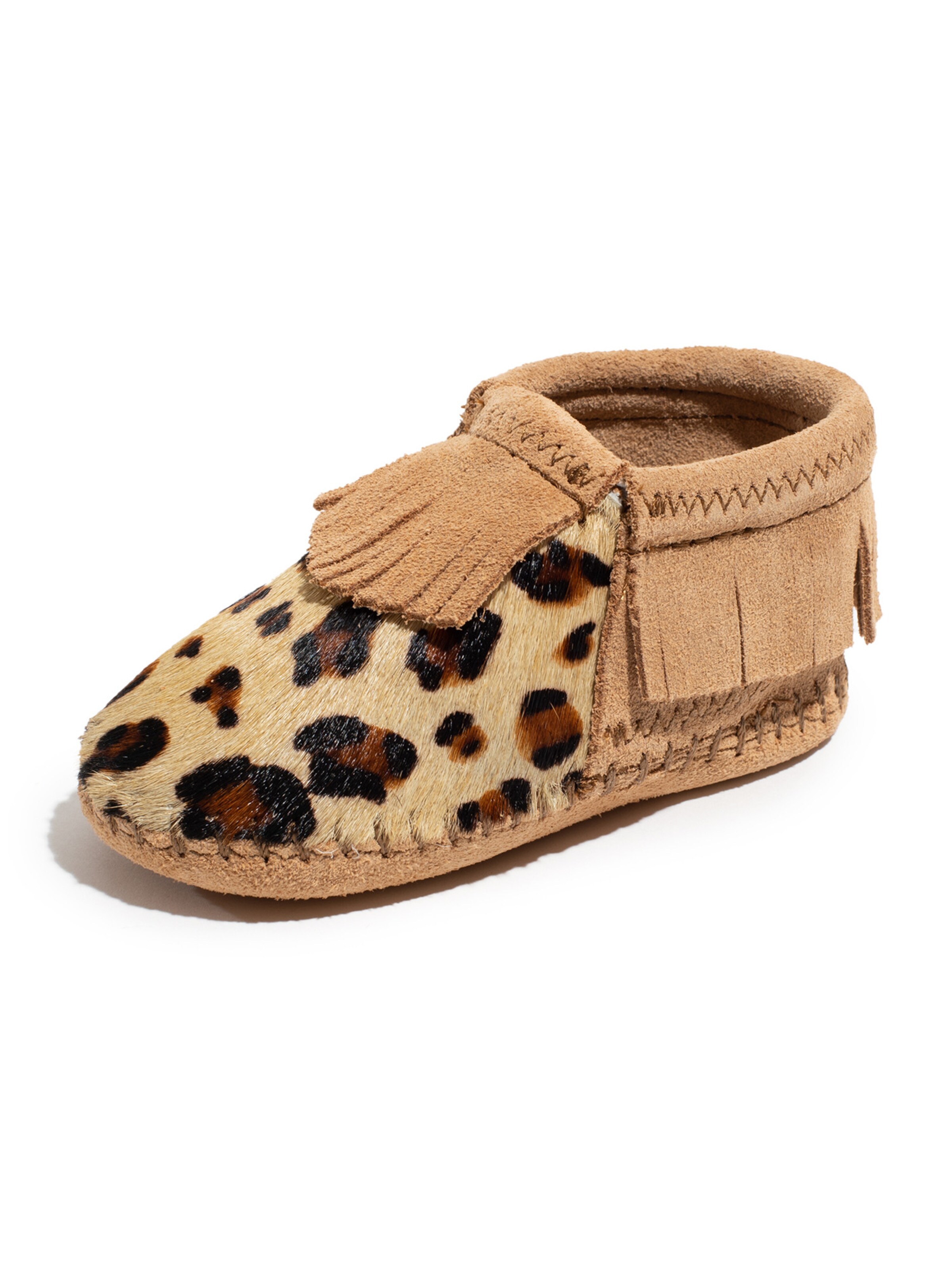 Minnetonka Μπότες 'Riley Suede' σε καφέ: μπροστά