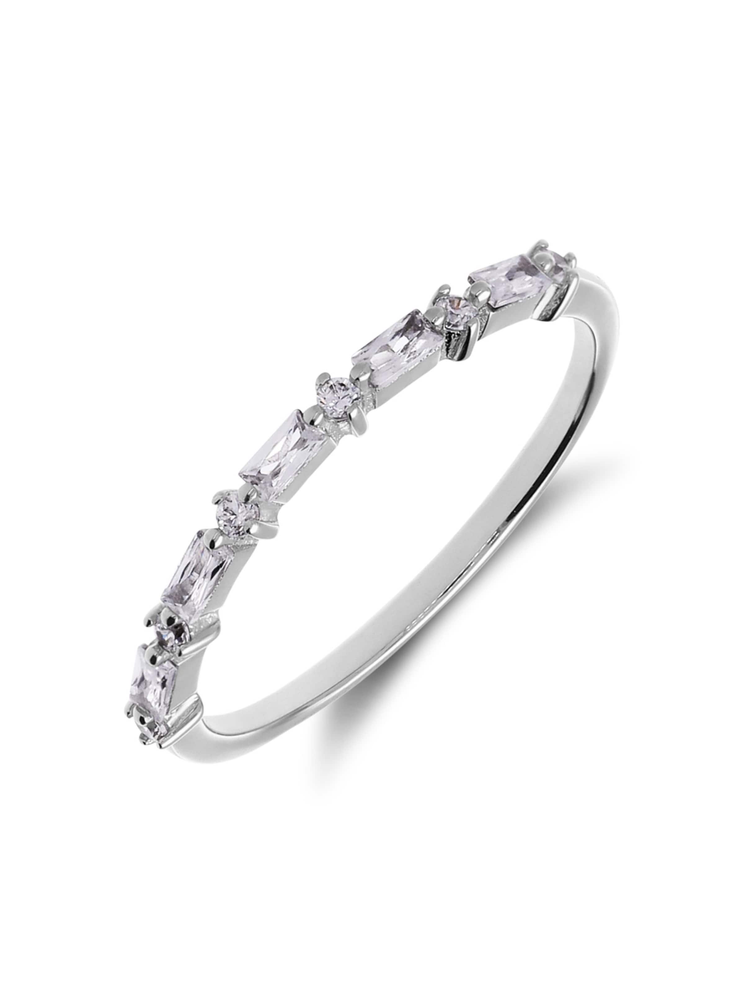 Lucardi Ring in Silber: Vorderseite