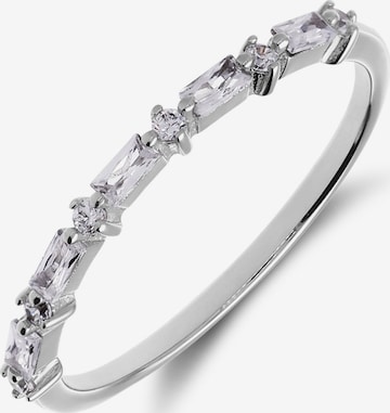 Lucardi Ring in Silver: front