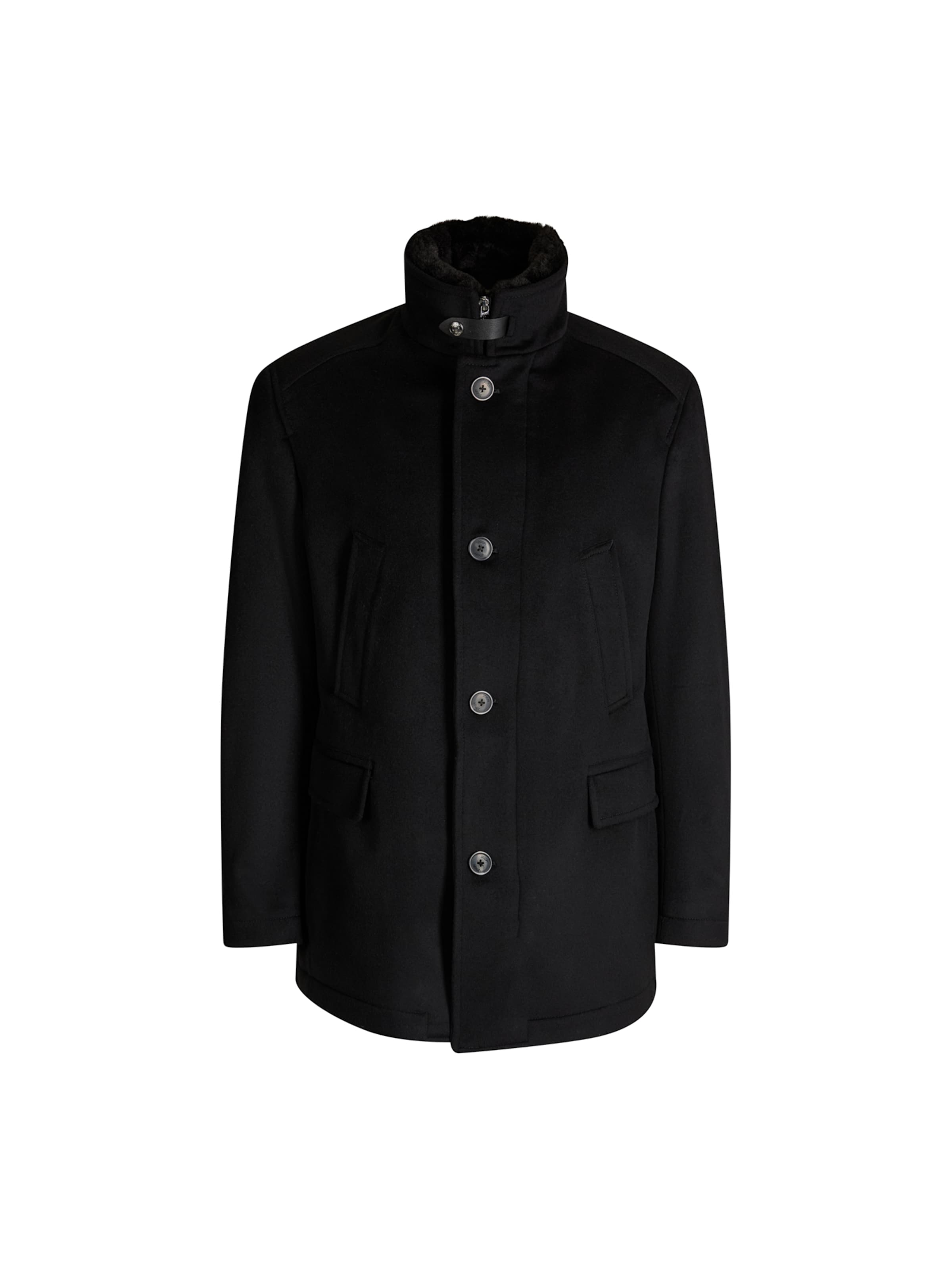 JOOP! Mantel 'Gary' in Schwarz: Vorderseite