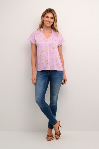 CULTURE Bluse 'Billie' in Lila