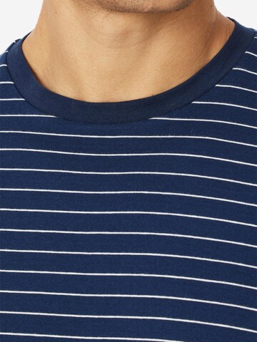 SCHIESSER Short Pajamas 'Casual Essentials' in Blue