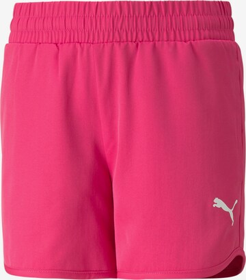 Regular Pantalon 'Active' PUMA en rose : devant