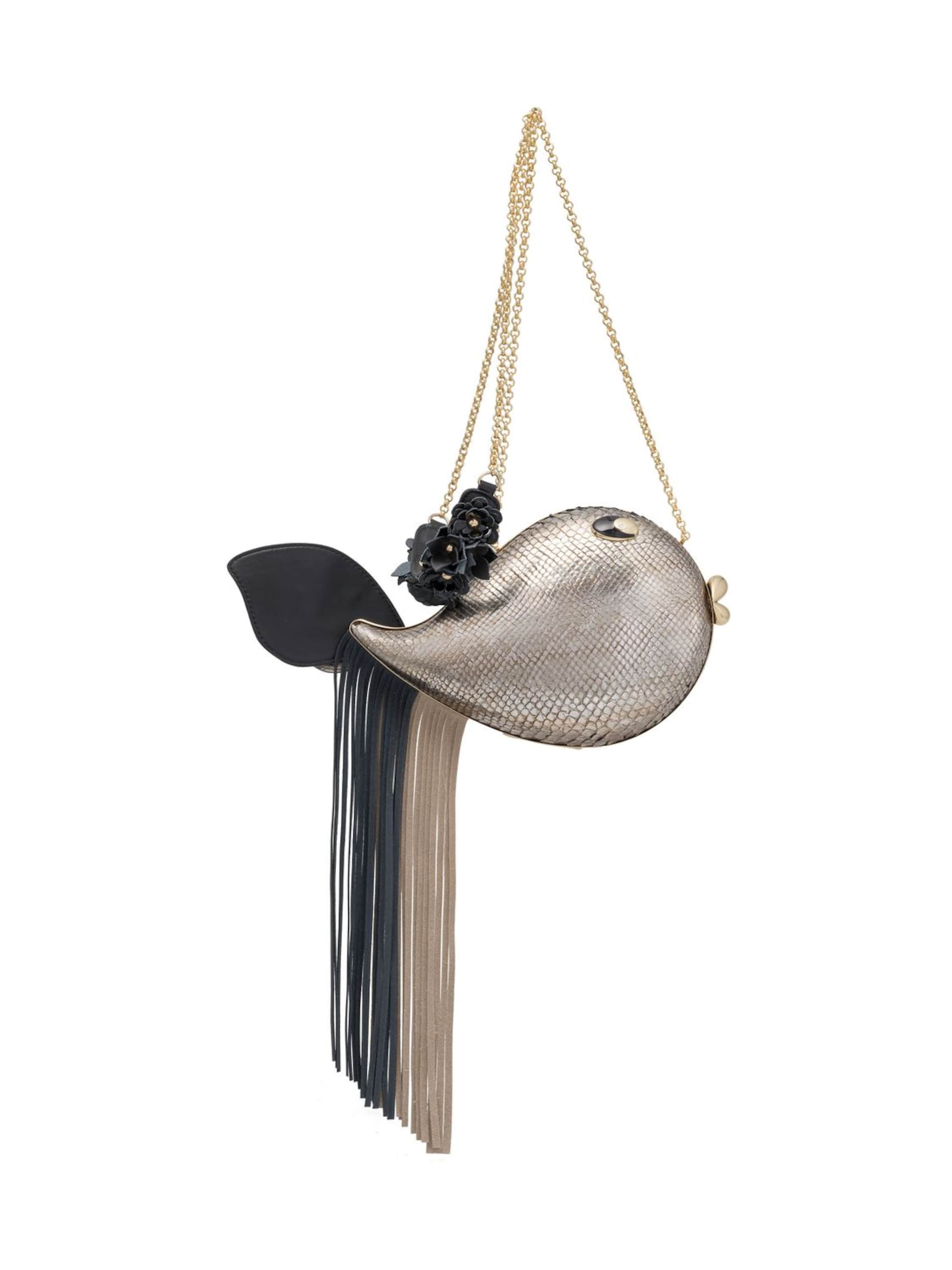 Braccialini Clutch 'Tema'‌‌‌‌‌ in Silber