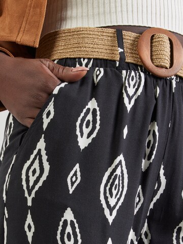 Wide Leg Pantalon 'Ce44cili' Hailys en noir