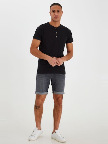 BLEND Regular Jeansshorts 'Grilitsch' im 5-Pocket-Stil in Grau