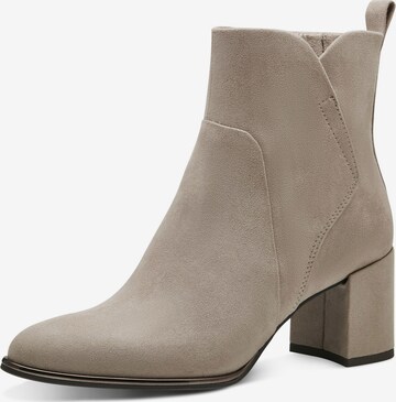 MARCO TOZZI Ankle Boots in Grey: front