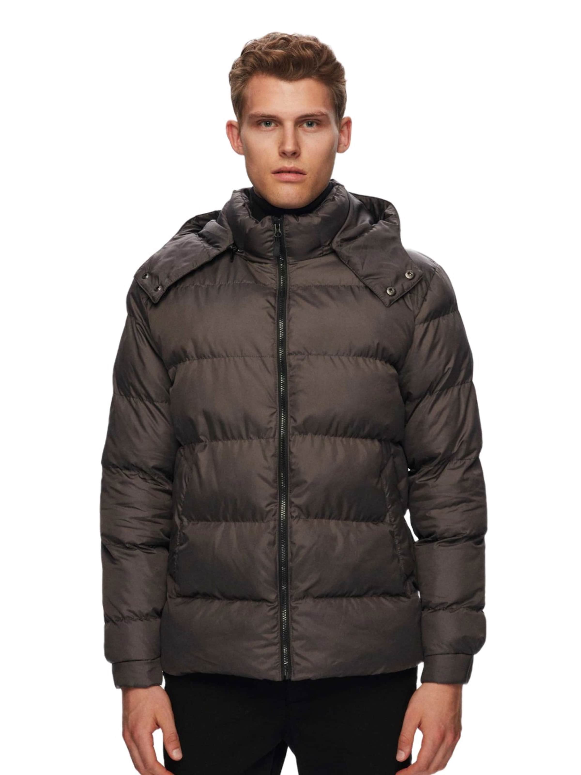 D’S Damat Winterjas in Grijs