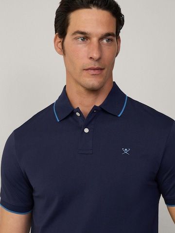Hackett London Poloshirt in Blau
