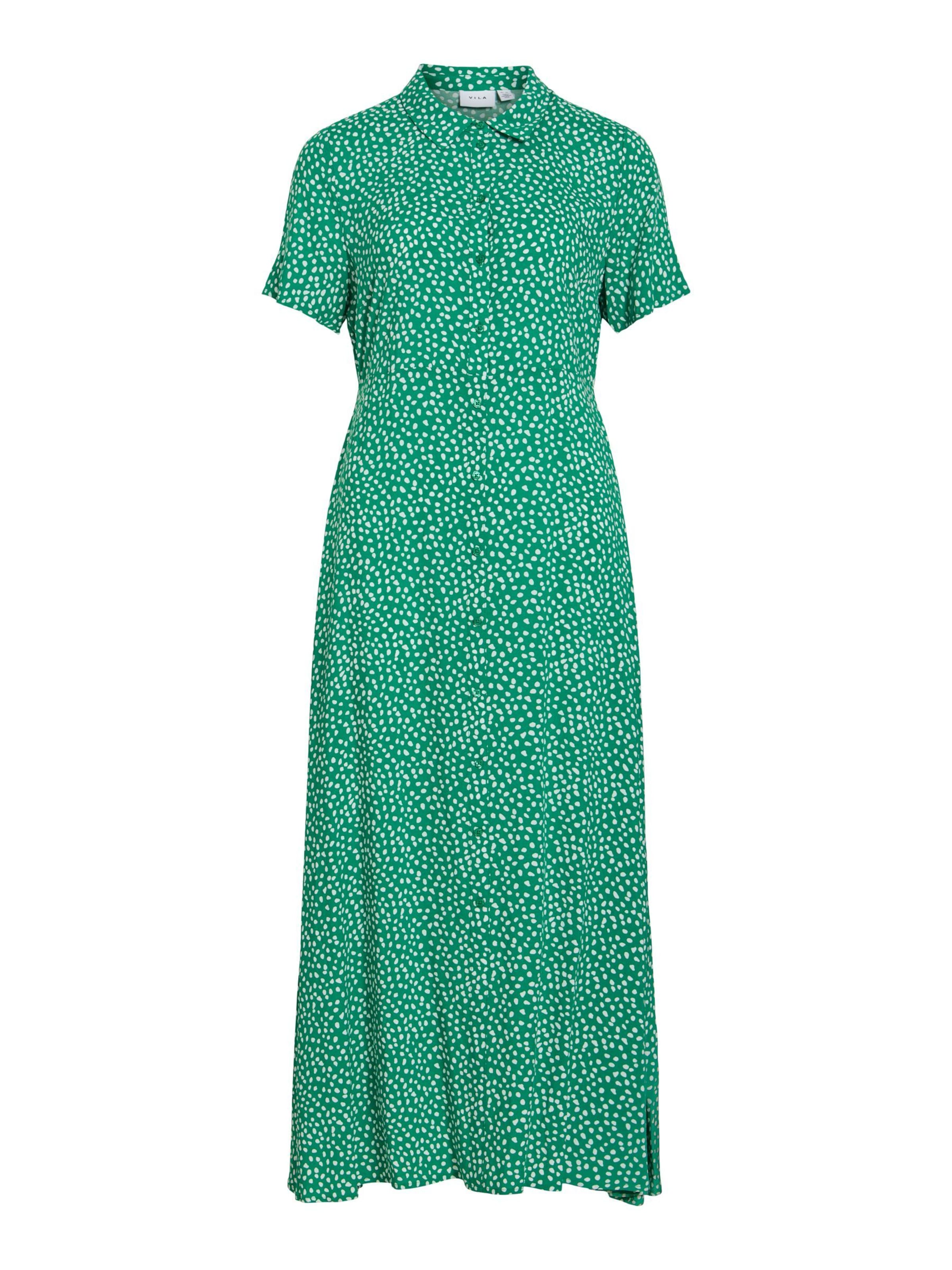 Robe fourreau 'VIAya' VILA en vert : devant